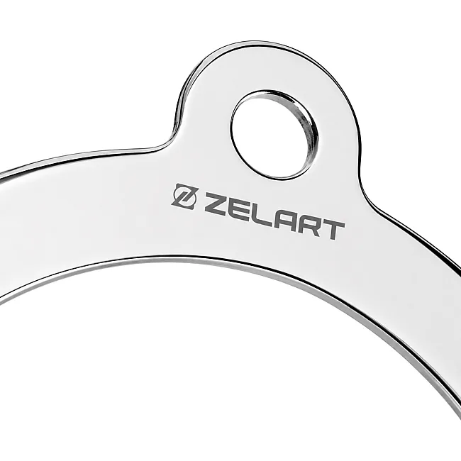 Рукоятка поодинока закрита ручка для блочного тренажера ZELART TA-00058 (Хром)