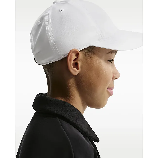 Кепка NIKE K NK DF CLUB CAP US CB MTSWSH білий (для дітей) One Size