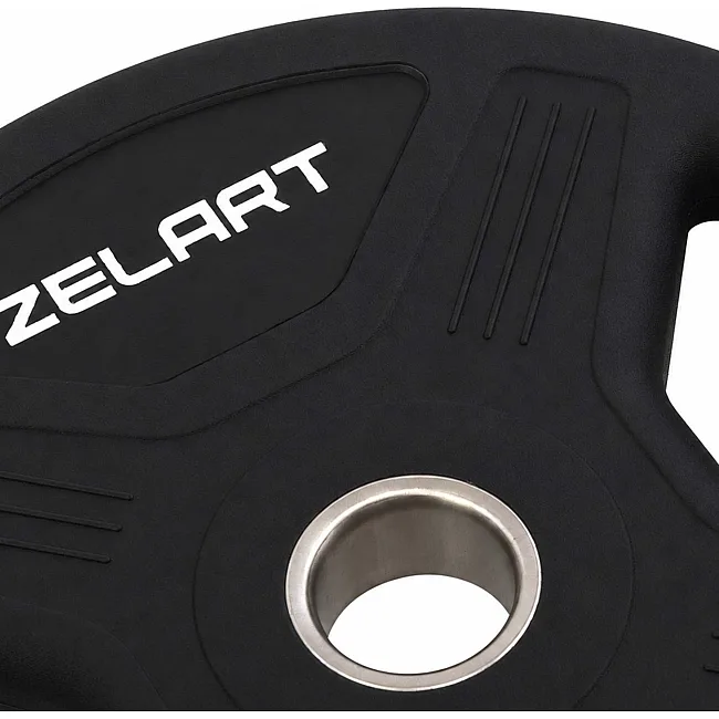 Млинці диски TPU 2 Handle металева втулка ZELART TA-6995-20 (Чорний)
