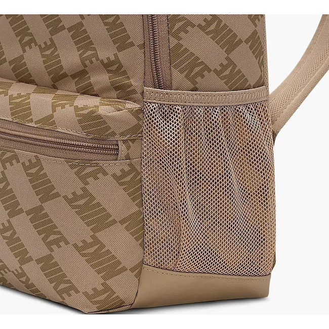 Рюкзак NIKE Y NK BRSLA JDI MNI BK-AOP FA25 11L бежевый (для детей) 25 x 33 x 13 см