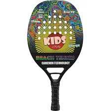 Ракетка для пляжного тенісу дитяча CAMEWIN KIDS PT-00251 (Чорний-жовтий)