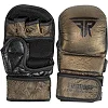 Рукавички Краби спарингові для MMA FISTRAGE VL-6487 (Чорний-золотий)