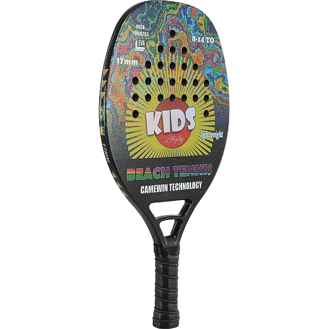 Ракетка для пляжного тенісу дитяча CAMEWIN KIDS PT-00251 (Чорний-жовтий)