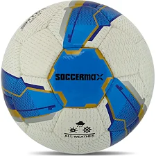 Футбольный мяч SOCCERMAX FIFA FB-7995 №5 PU (Белый-синий)