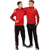 Спортивный костюм детский кофта на молнии и брюки LIDONG LD-581 26-32 (Красный-черный)