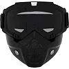 Захисна мото маска
 2в1
 окуляри пів-обличчя SP-SPORT
 M-8583