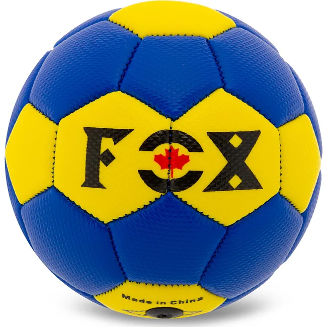 Мяч гандбольный FOX CM-9975-0 №0 PU (Синий-желтый)
