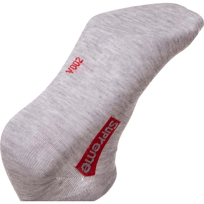 Спортивные носки мужские короткие SUP BC-3931 (Белый)