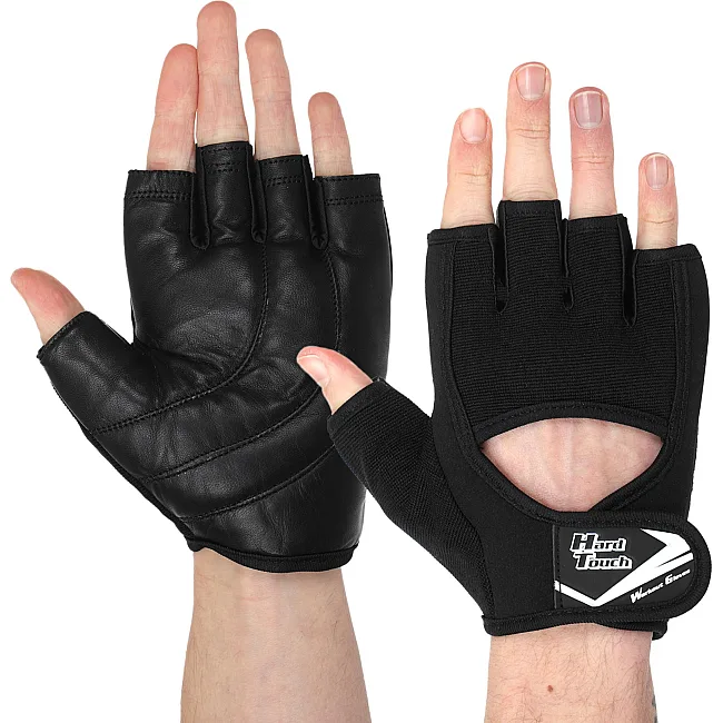 Тренировочные перчатки для фитнеса
 HARD TOUCH FG-9531 (Черный)