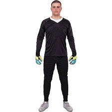 Форма воротарська светр та штани SP-SPORT CO-7608 (Чорний)