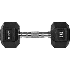 Гантель шестигранный HMS HEX PRO, 6 кг