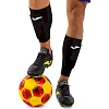 Щитки для футбола с держателем щитков в комплекте JOMA LEG II 401490-268-коралловый (Серый-коралловый)