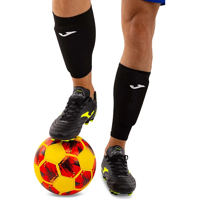 Щитки для футбола с держателем щитков в комплекте JOMA LEG II 401490-268-коралловый (Серый-коралловый)