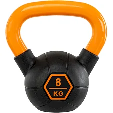 Гиря тренувальна цільна з пофарбованою ручкою LiveUp Urethane competition kettlebell UAZE5336-8 вага 8кг
