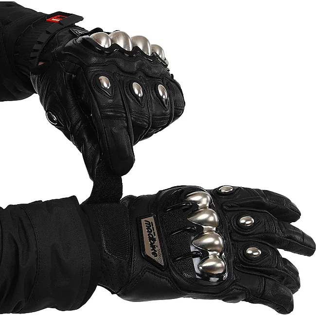 Мотоперчатки MADBIKE MAD-57 (Черный)