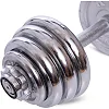 Разборные гантели
 стальные хромированные 25кг SP-SPORT
 TA-80002-25 2шт 12,5кг хром