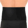 Пояс для тренажерного зала и похудения SWEAT WAIST TRIMMER EZOUS O-13
 126x20см (Черный-серый)