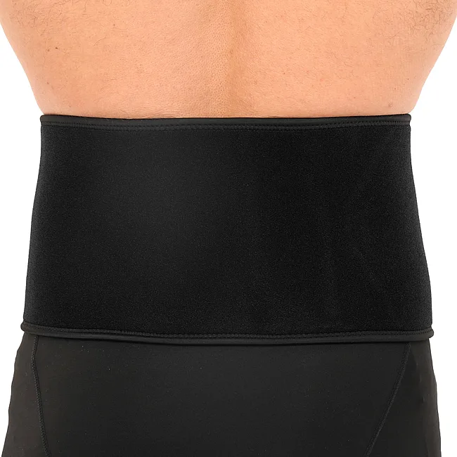 Пояс для тренажерного зала и похудения SWEAT WAIST TRIMMER EZOUS O-13
 126x20см (Черный-серый)