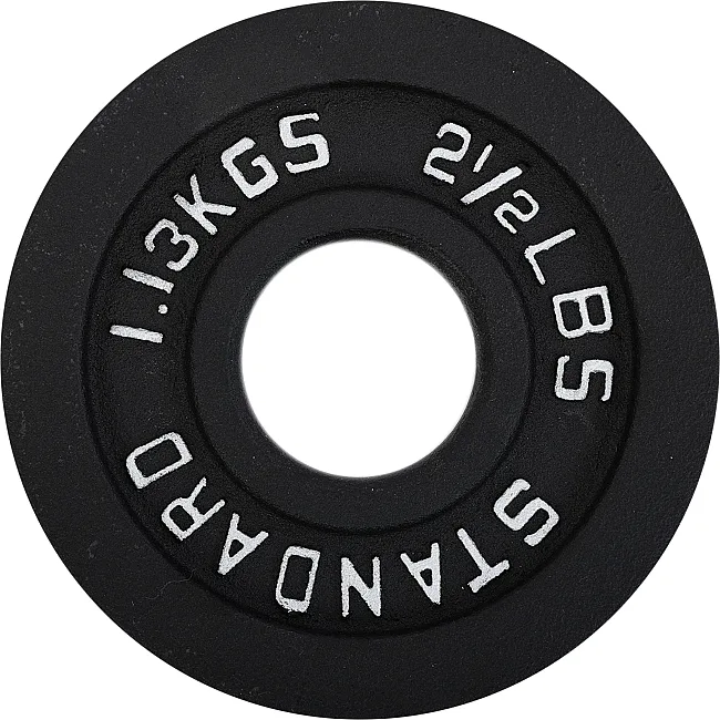 Блины диски стальные окрашенные STANDARD SC-80103-2_5LB 50мм 1,13кг