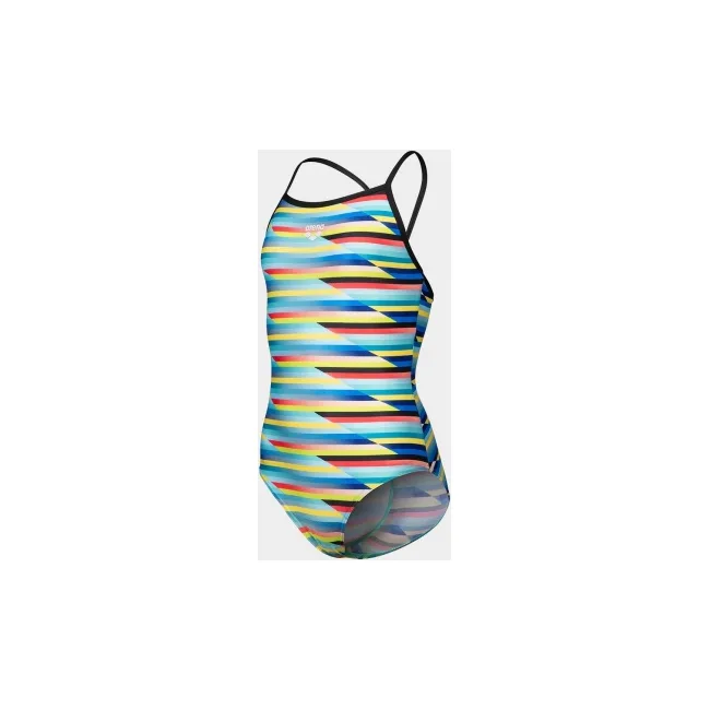 Купальник для девочек Arena RACING STRIPE SWIMSUIT LIGHTDR мультиколор