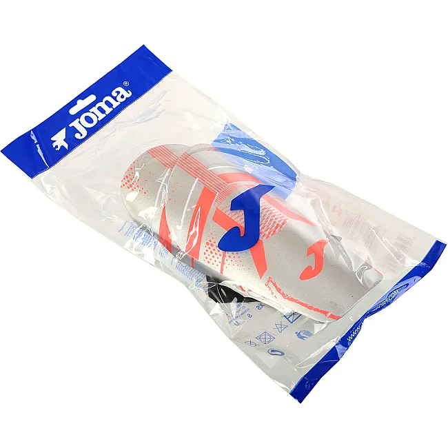 Щитки для футбола с держателем щитков в комплекте JOMA LEG II 401490-268-коралловый (Серый-коралловый)