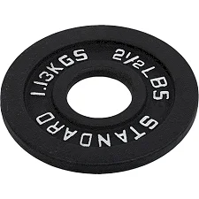 Блины диски стальные окрашенные STANDARD SC-80103-2_5LB 50мм 1,13кг
