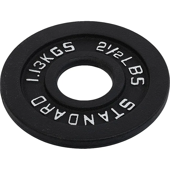 Блины диски стальные окрашенные STANDARD SC-80103-2_5LB 50мм 1,13кг