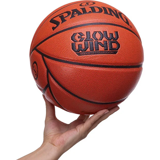 Баскетбольний м'яч
 SPALDING GLOW WIND 76993Y
 7
