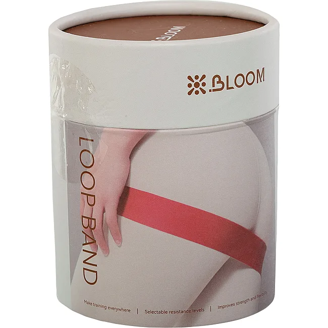 Резинка для упражнений лента сопротивления
 BLOOM LB7062-30 жесткость MEDIUM 30LB (Красный)