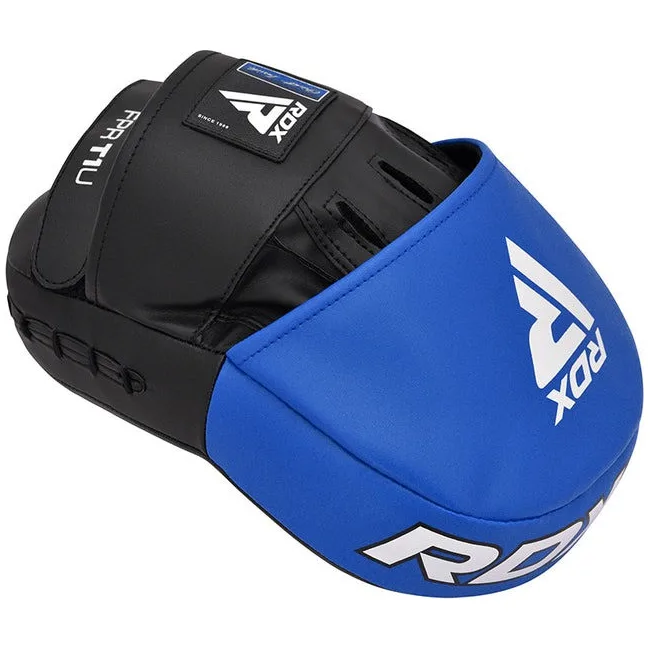 Лапы боксерские RDX T1 Curved Blue/Black