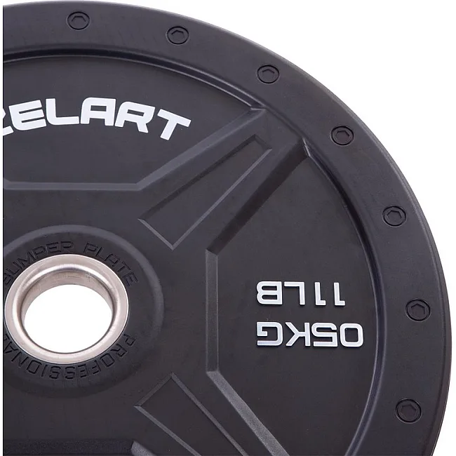 Бамперный диск резиновый

 ZELART
 TA-2258-5 50,4мм 5кг