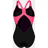 Купальник закритий для жінок Arena DREAMHLINE SWIMSUIT V BACK чорний, фіолетовий, бірюзовій