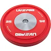 Бамперный диск резиновый LiveUp LP8335-25 ø50.5мм 25кг