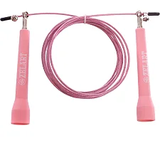 Скоростная скакалка с шарнирным подшипником ZELART FI-5101 2,75м (Розовый)