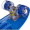 Пенни борд Penny Board круизер пластиковый со светящимися колесами и ручкой для переноски 24