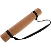 Коврик для йоги Пробковый каучуковый двухслойный Yoga mat RECORD
 FI-7156-8 183x61мx0.4cм с принтом Мандала