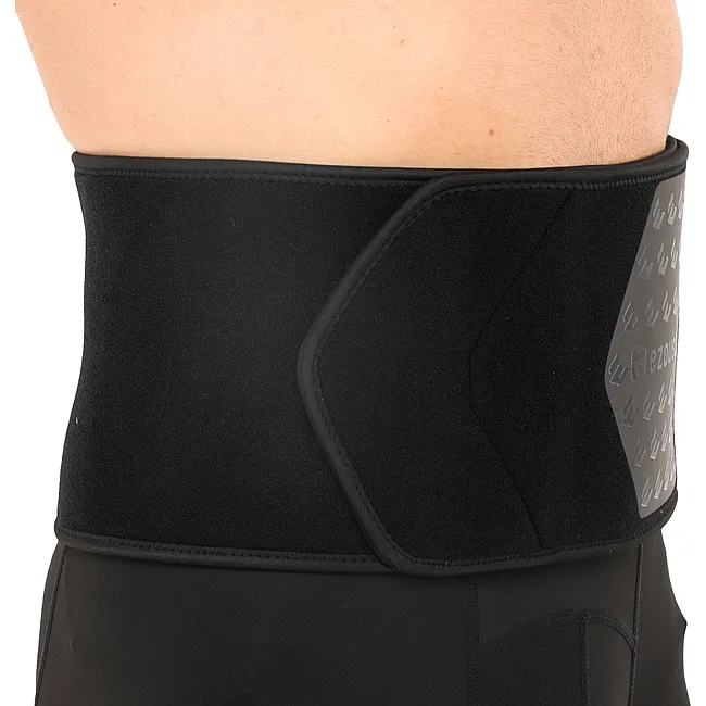 Пояс для тренажерного зала и похудения SWEAT WAIST TRIMMER EZOUS O-13
 126x20см (Черный-серый)