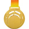 Медаль спортивная с лентой цветная тематическая SP-SPORT
 Футбол C-0636 ø6,5см золото (Золотой)