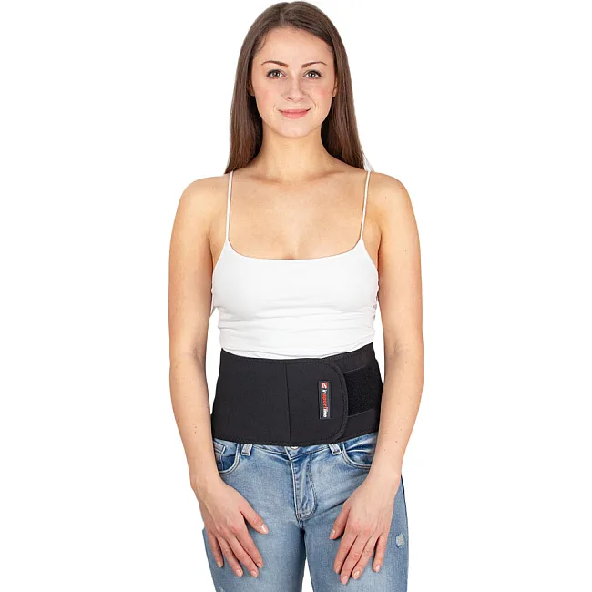 Неопреновый пояс для почек inSPORTline Neobelt - черный/XL-XXL