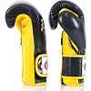 Боксерські рукавиці Fairtex BGV9 Mexican Blue/Yellow (бинти в комплекті)