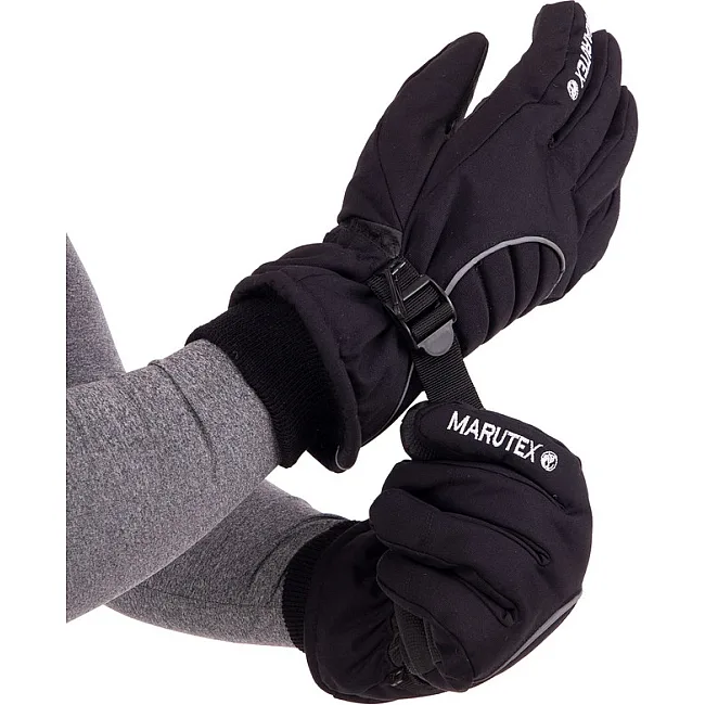 Спортивные перчатки
 теплые MARUTEX A-3323 (Черный)