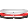 На голову Adidas Hairbands 3pk черный, белый, красный
