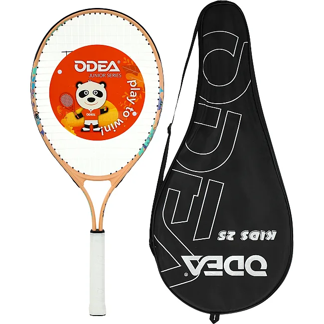Детская ракетка для большого тенниса ODEA WINI-25 8-9 лет 25" (Коралловый)