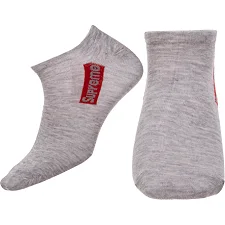 Спортивные носки мужские короткие SUP BC-3931 (Серый)