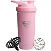 Шейкер спортивный SmartShake Reforce 900ml Supergirl Pink
