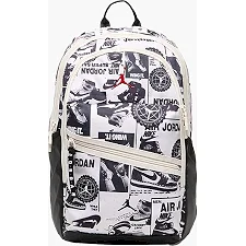 Рюкзак Nike Jordan JAM AIR PATROL BACKPACK 27L белый, черный 48х30х16 см