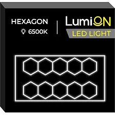 Светильник светодиодный шестиугольный LumiOn L0-3, 485 x 244 см
