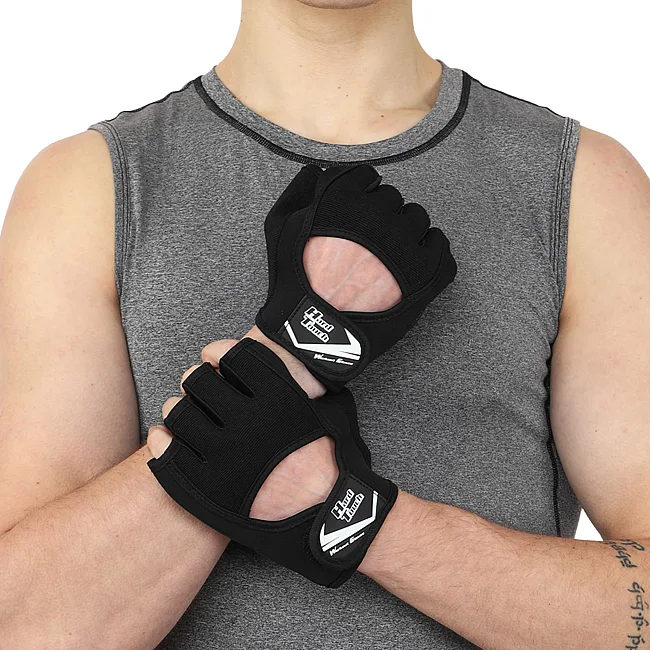 Тренировочные перчатки для фитнеса
 HARD TOUCH FG-9531 (Черный)