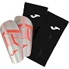 Щитки для футбола с держателем щитков в комплекте JOMA LEG II 401490-268-коралловый (Серый-коралловый)