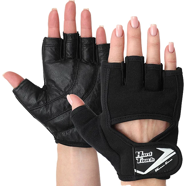 Тренировочные перчатки для фитнеса
 HARD TOUCH FG-9531 (Черный)